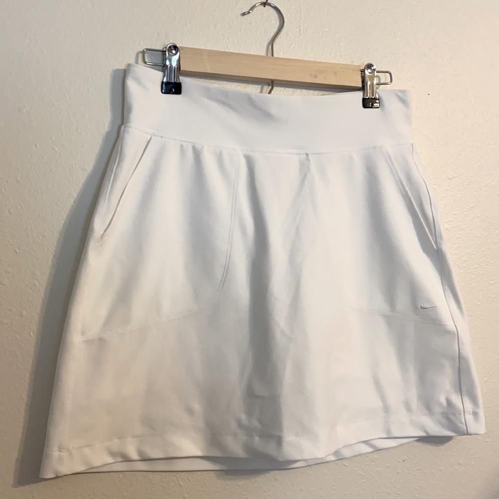 White Nike Golf Skirt